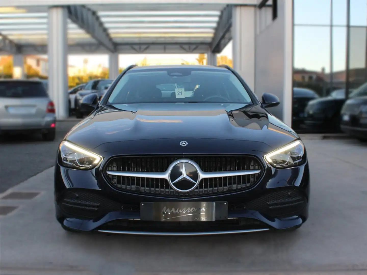 Mercedes-Benz C 220 SW d mhev Business auto Bleu - 2