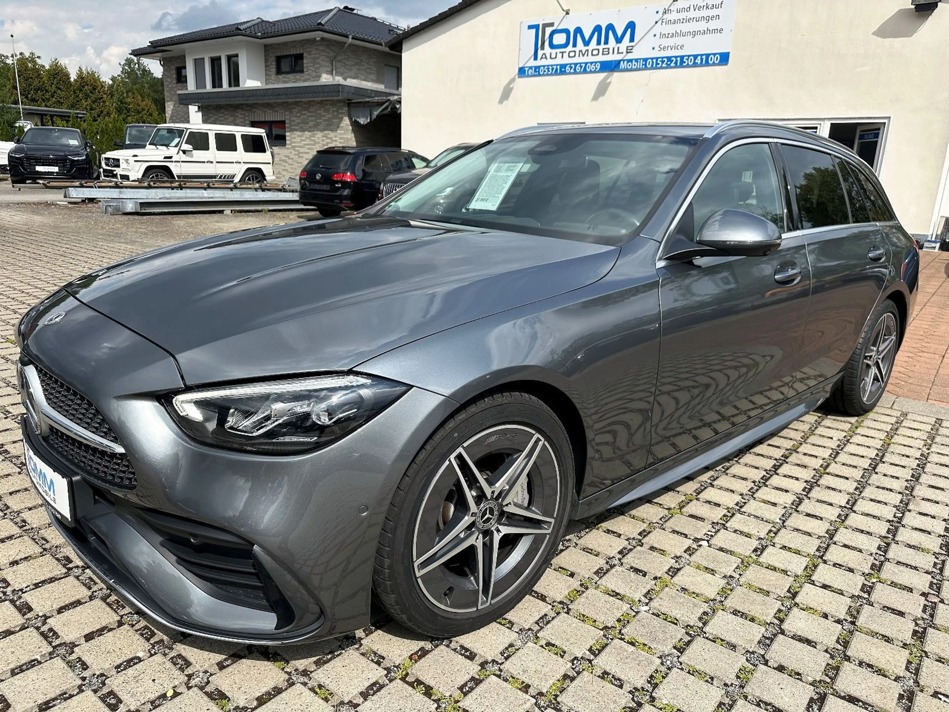 Mercedes-Benz C 220 d T AMG Line AHK / Alcantara / LED