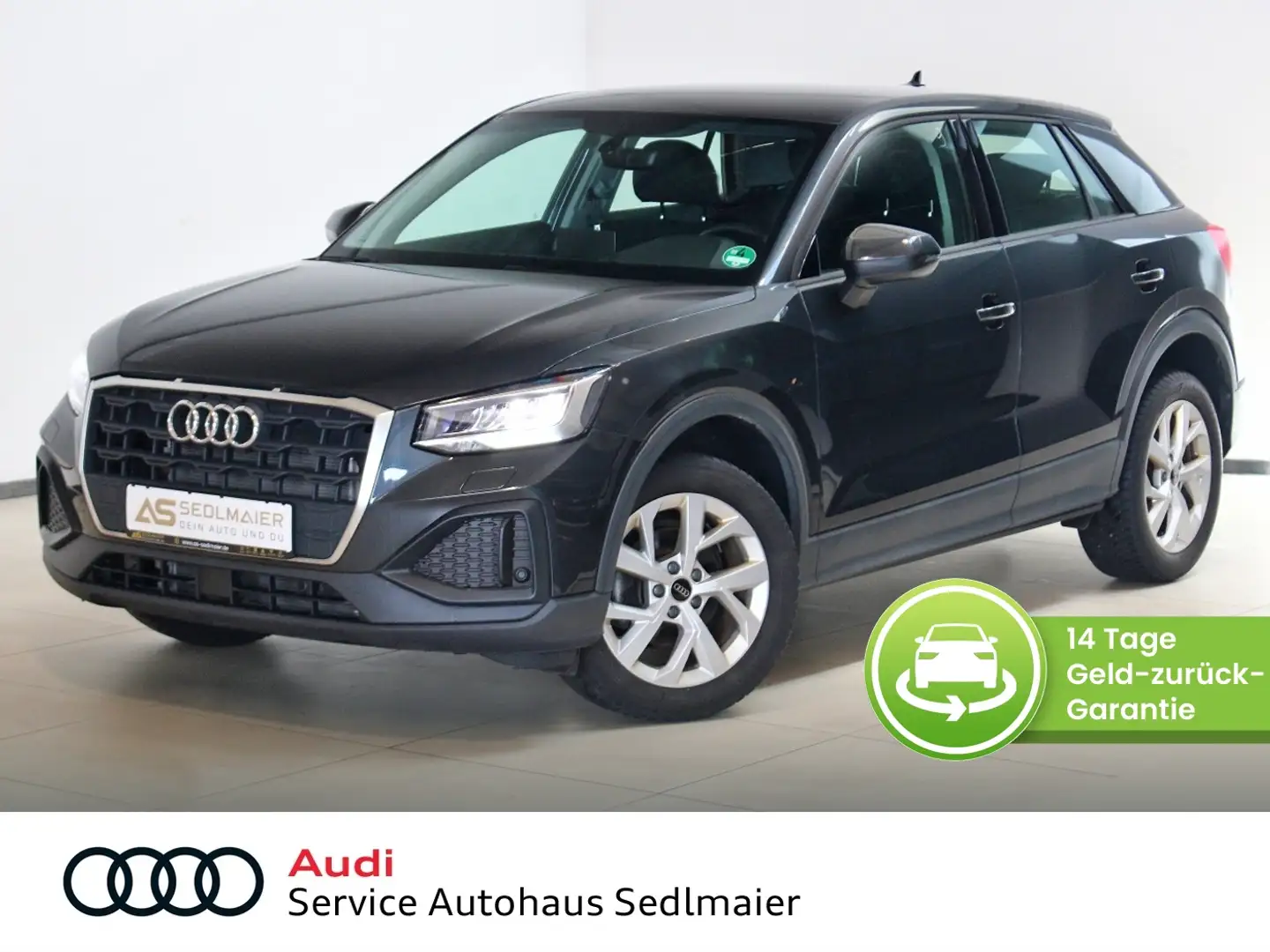 Audi Q2 35 1.5 TFSI RCam|Tempom|LED|SHZ|NAV|DSG|elHeck Grau - 1