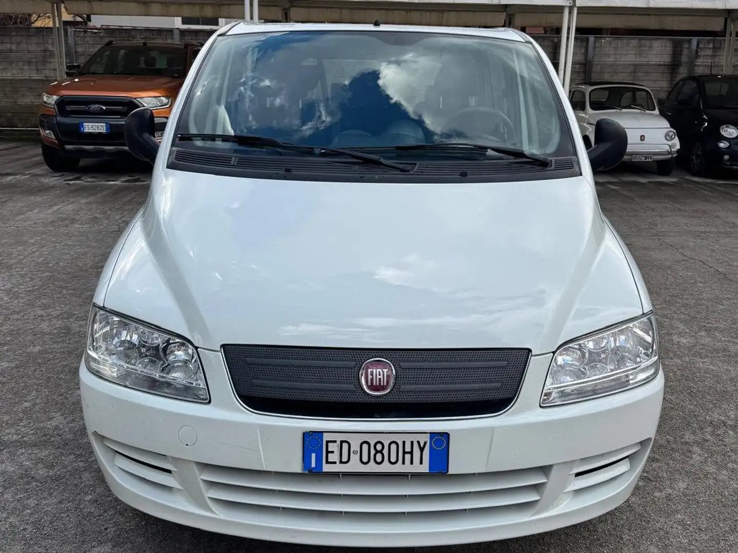 Fiat Multipla 1.6 16v Dynamic natural power Білий - 2