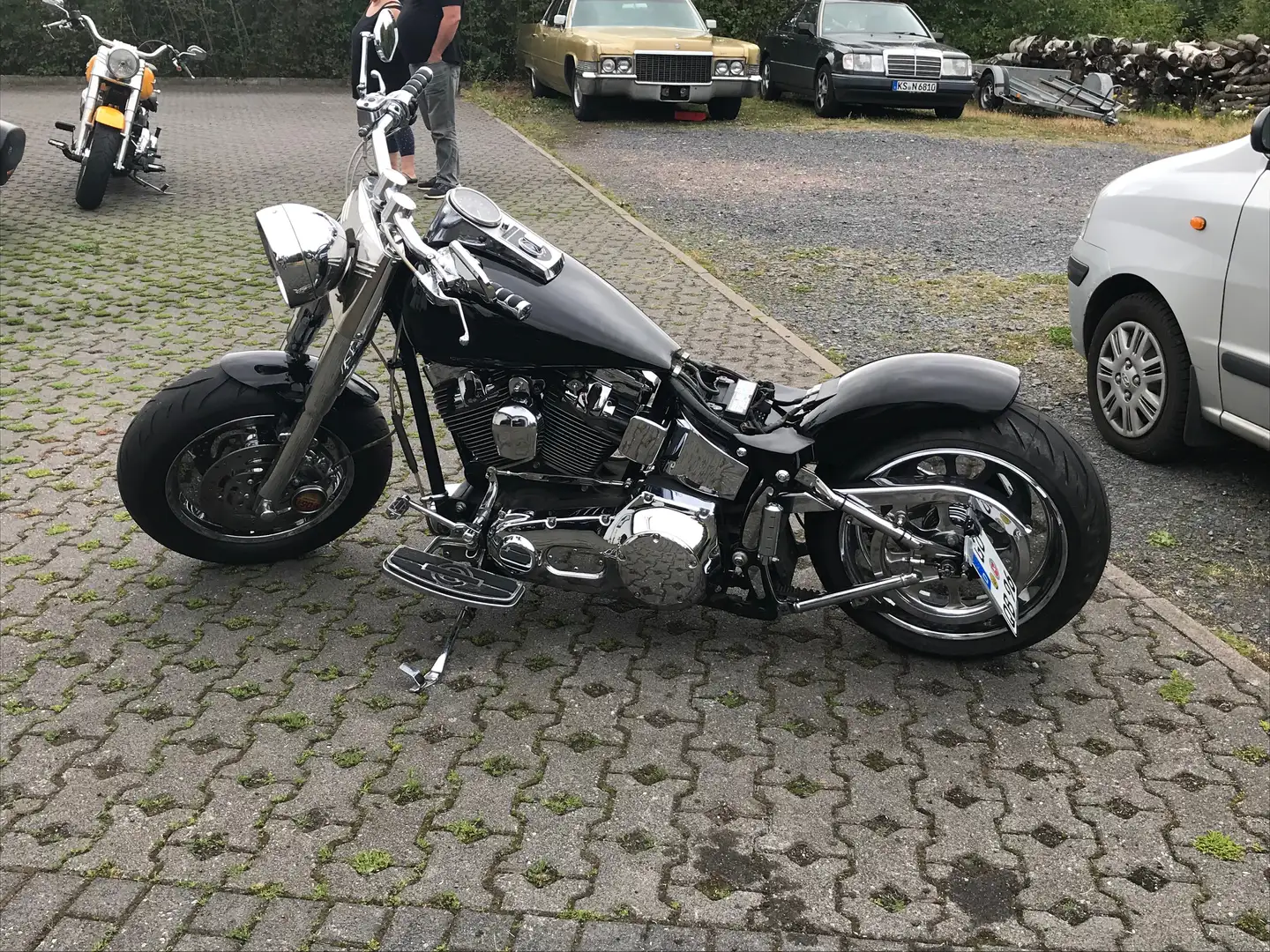 Harley-Davidson Custom Bike Schwarz - 2