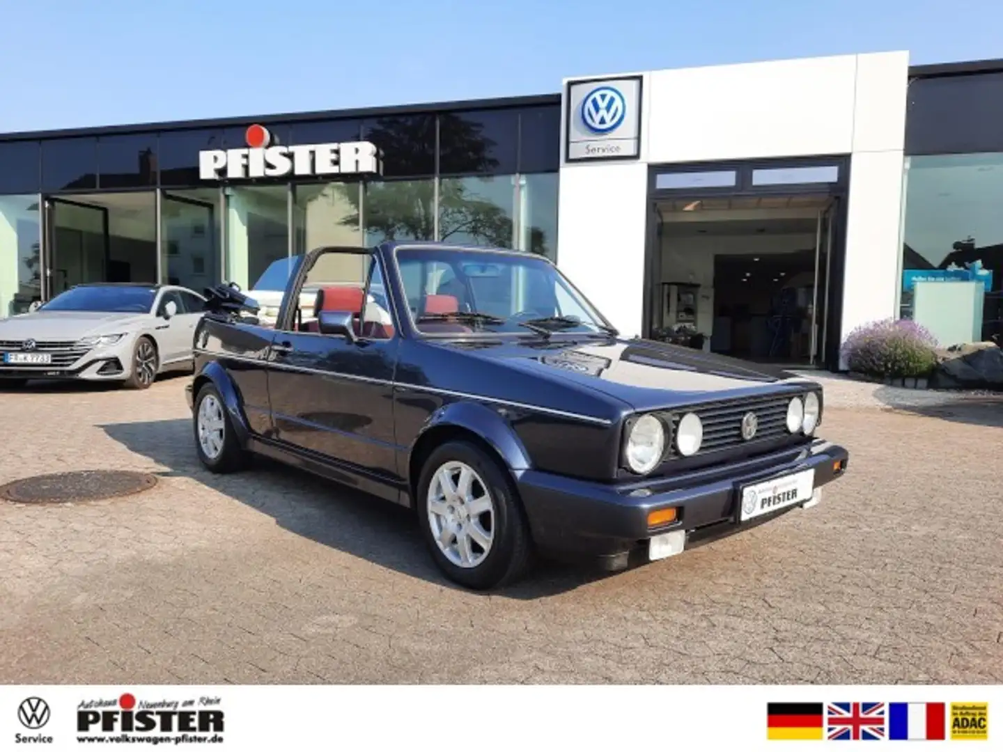Volkswagen Golf Cabriolet let Azul - 1