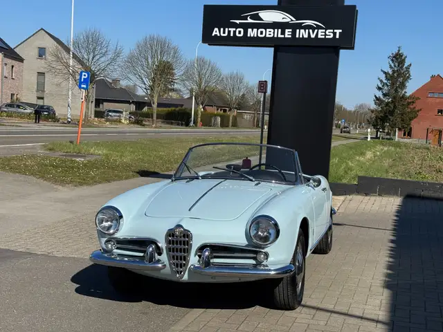 Alfa Romeo Giulietta Spider 1300 cc Completely restored 0483/47.20.60
