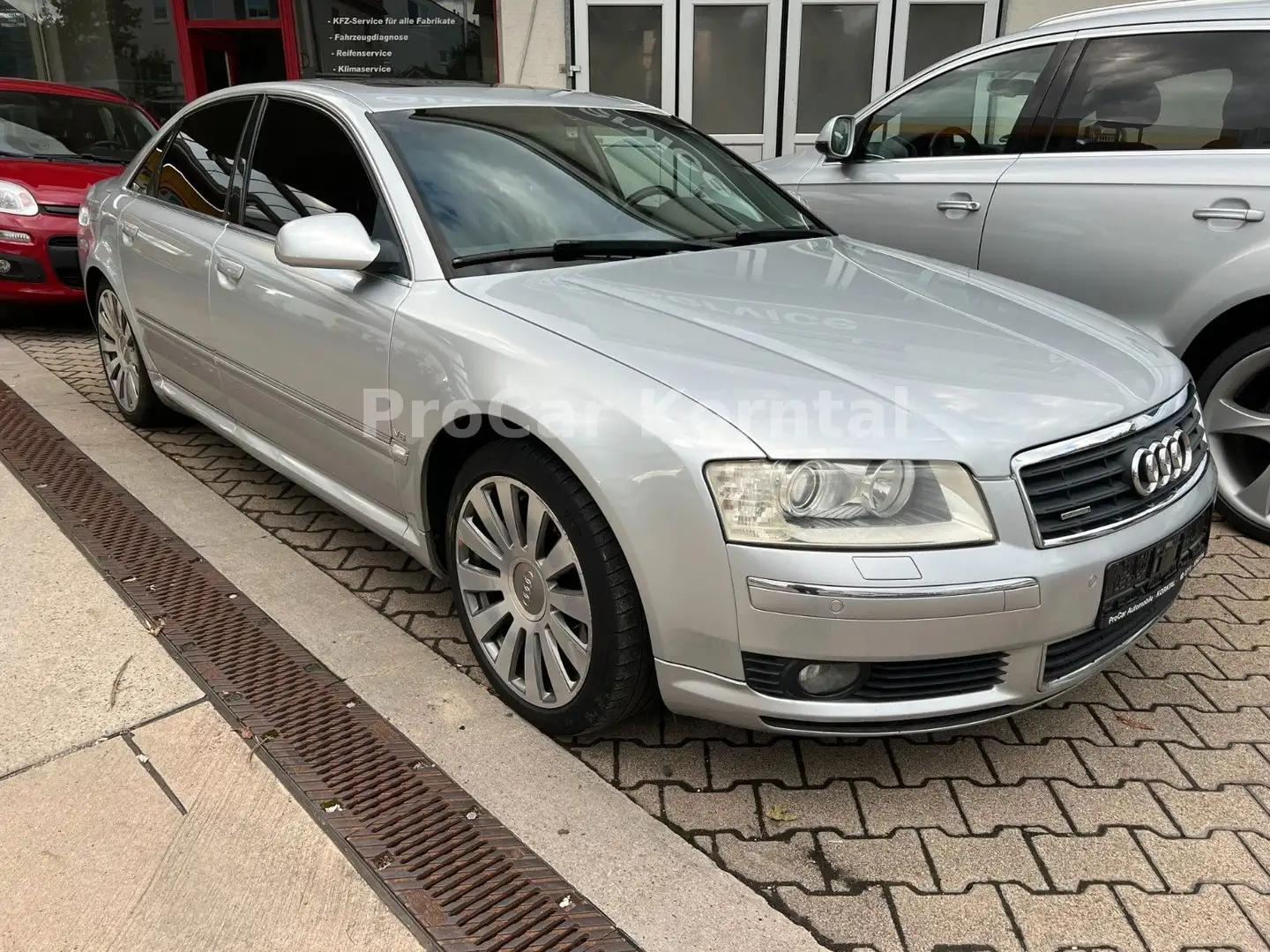 Audi A8 3.7 quattro ZR-KETTE-FW-BREMSEN NEU Silber - 1