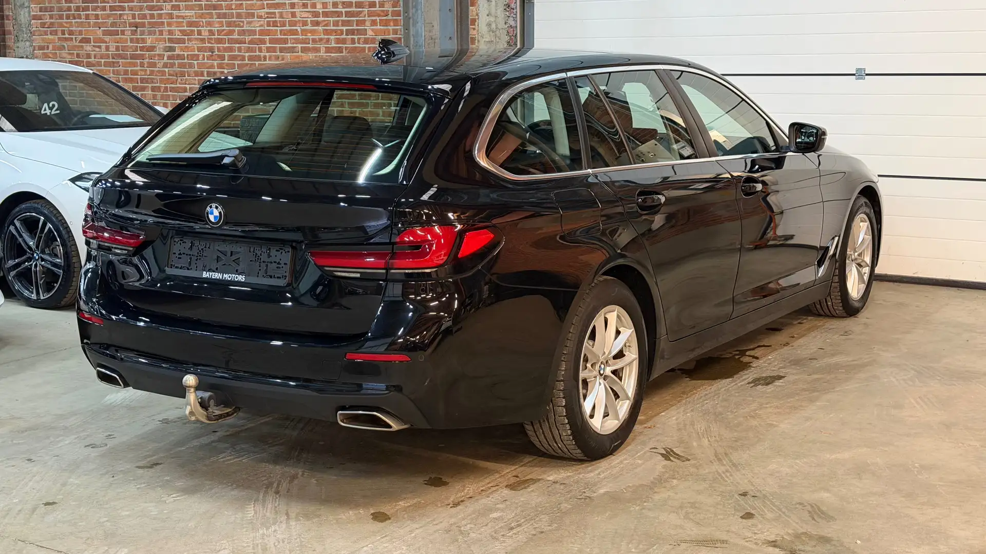 BMW 520 dA Automaat Prof Navi Leder LED Facelift Garantie Noir - 2