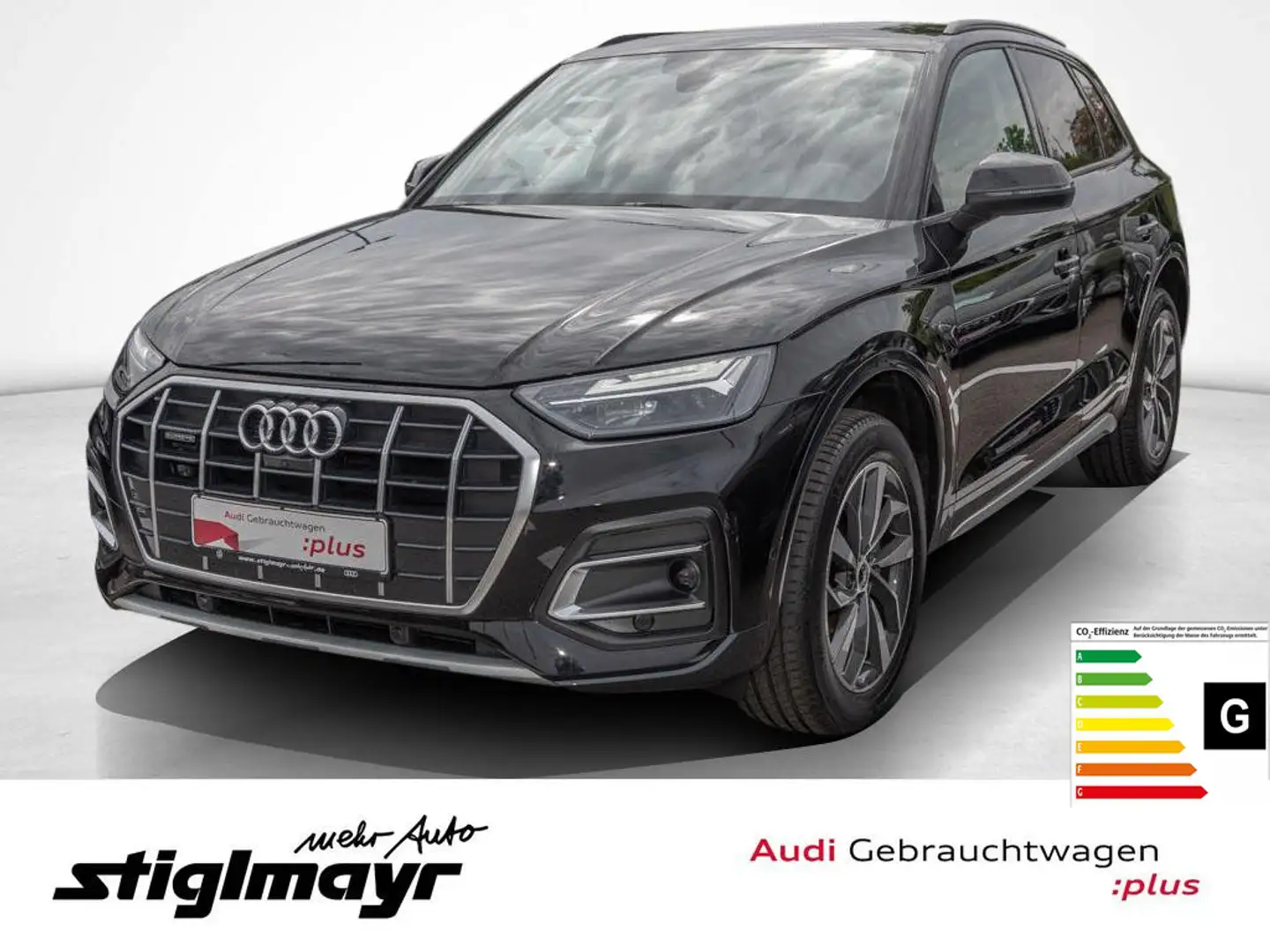 Audi Q5 advanced 45TFSI quattro ACC+AHK+LED+PANO+19` Schwarz - 1