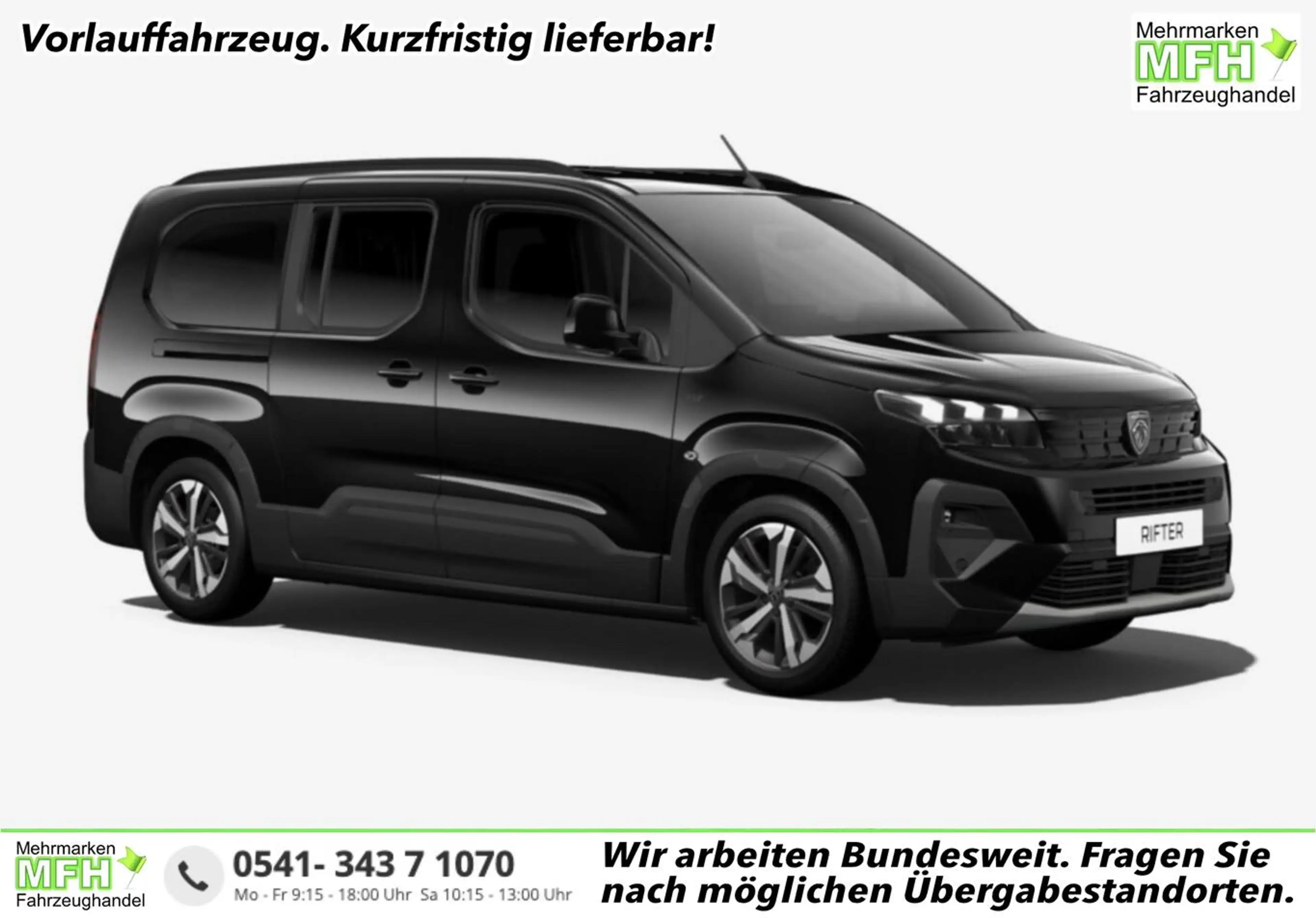 Peugeot Rifter GT M1 L2 Connect+P Techno+P WinterP ACC 96 kW (...