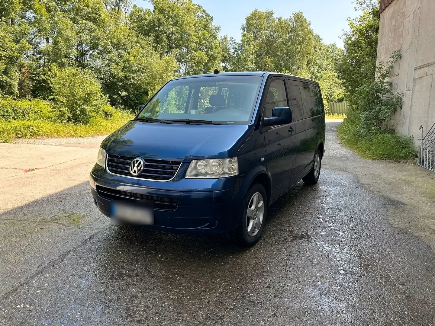 Volkswagen T5 Caravelle Caravelle TDI Kurz (7-Si.) Albastru - 1