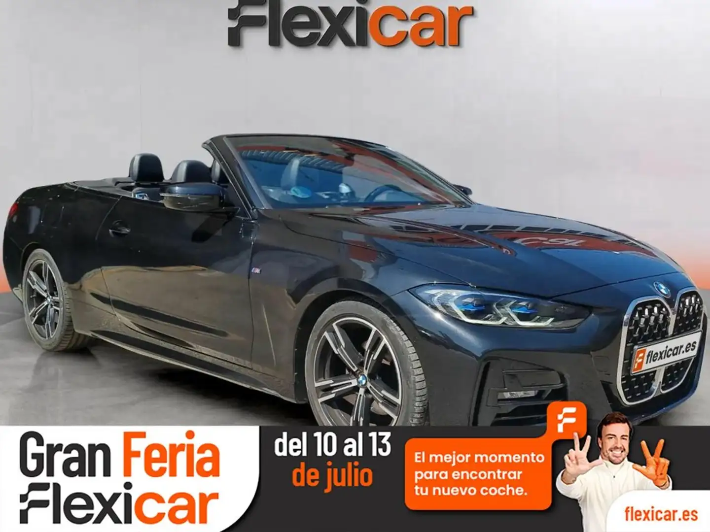 BMW 420 420d Cabrio Negro - 1