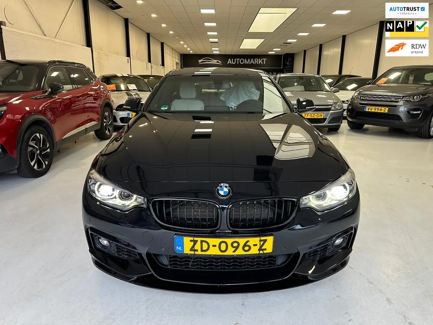 BMW 418 4-serie Gran Coupé 418i High Executive Edition M P Zwart - 1