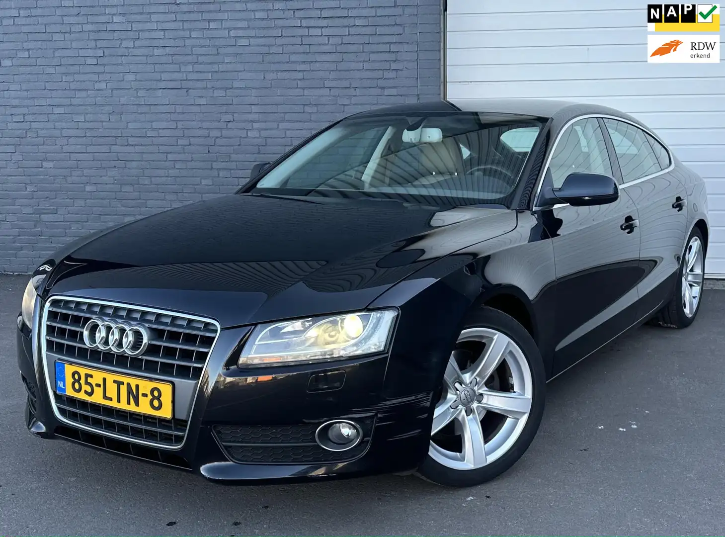 Audi A5 Sportback 2.0 TFSI Pro Line 1EEIG/DEALERO-H/LEDER/ Чорний - 1