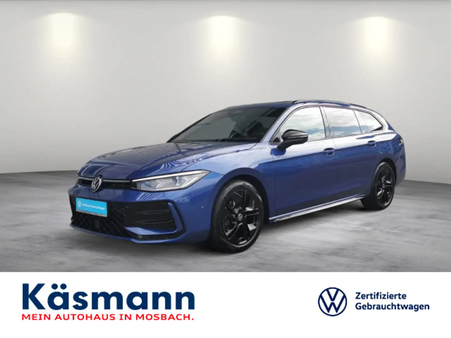 Volkswagen Passat Variant R-Line 2.0TDI PANO AHK H&K KAM Blau - 1