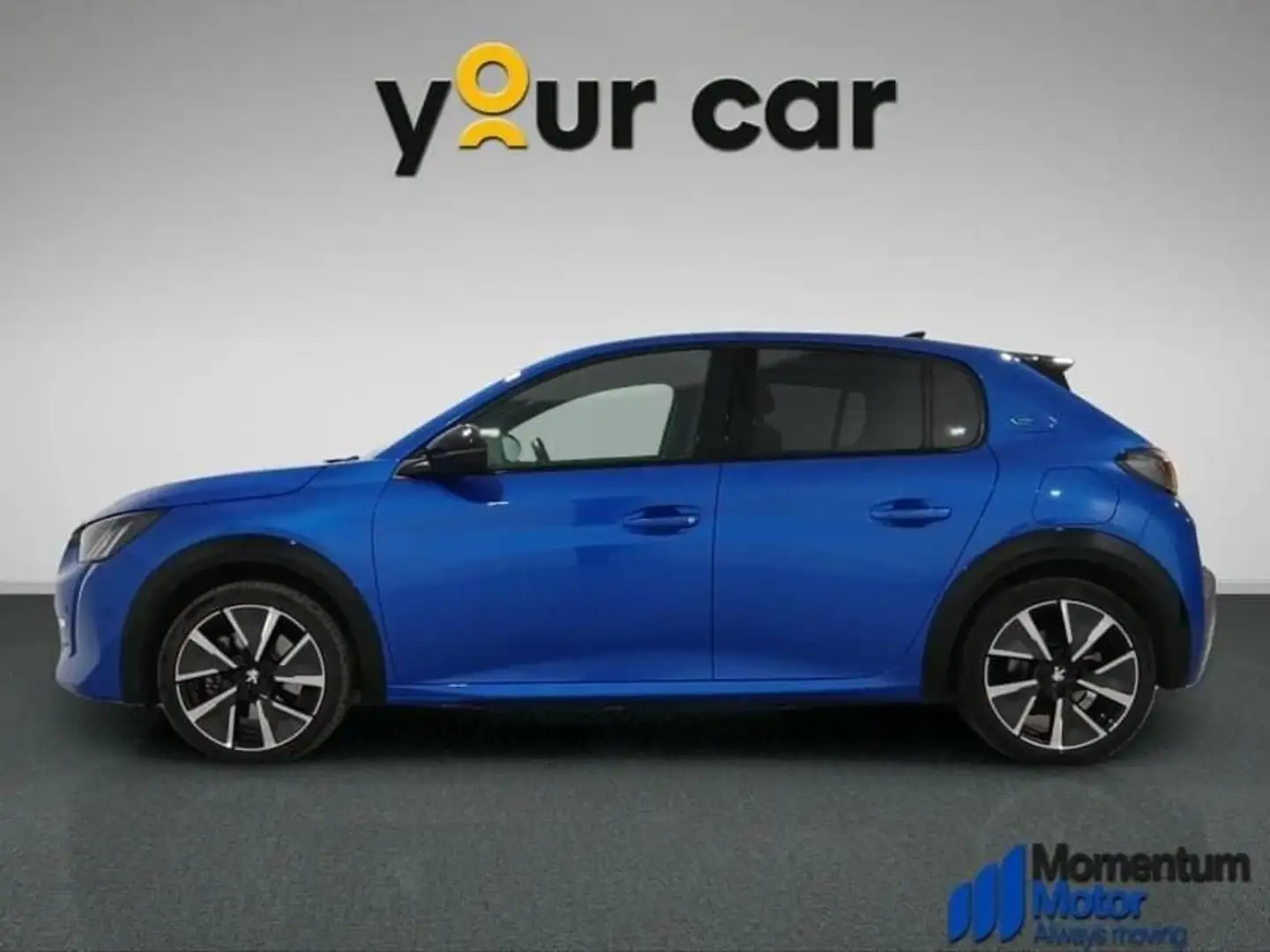 Peugeot 208 GT Pack Eléctrico 100kW Azul - 2