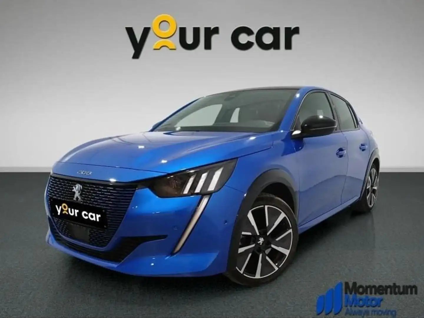 Peugeot 208 GT Pack Eléctrico 100kW Azul - 1