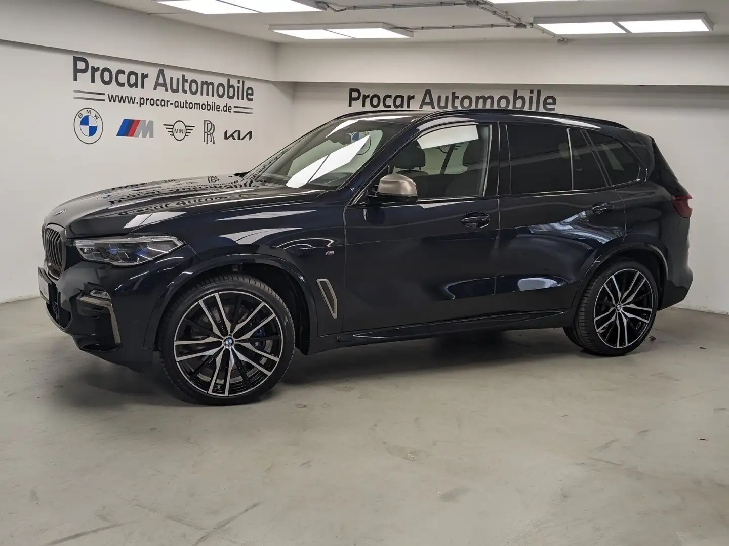 BMW X5 M 50i Laser Pano HuD H/K 360° ACC PA+ DA Prof 22'' Fekete - 2