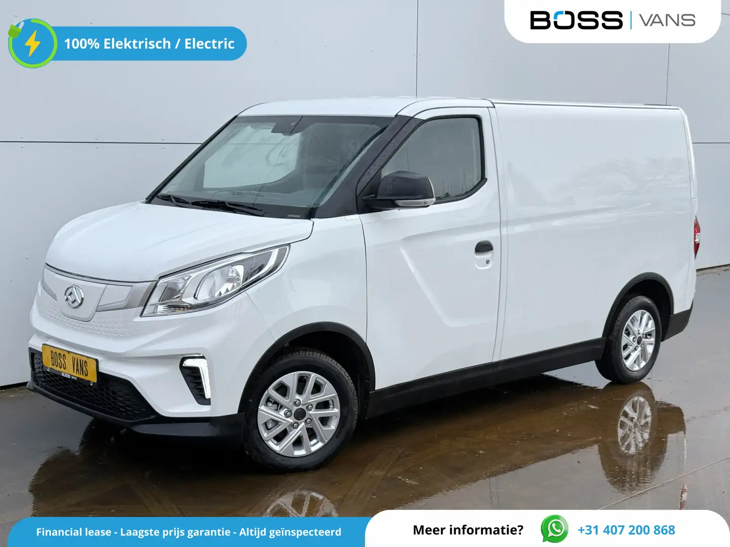 Maxus eDeliver 3 122PK ALL-IN PRIJS L1 SWB Elektrisch 50kWh 227km W Blanco - 1