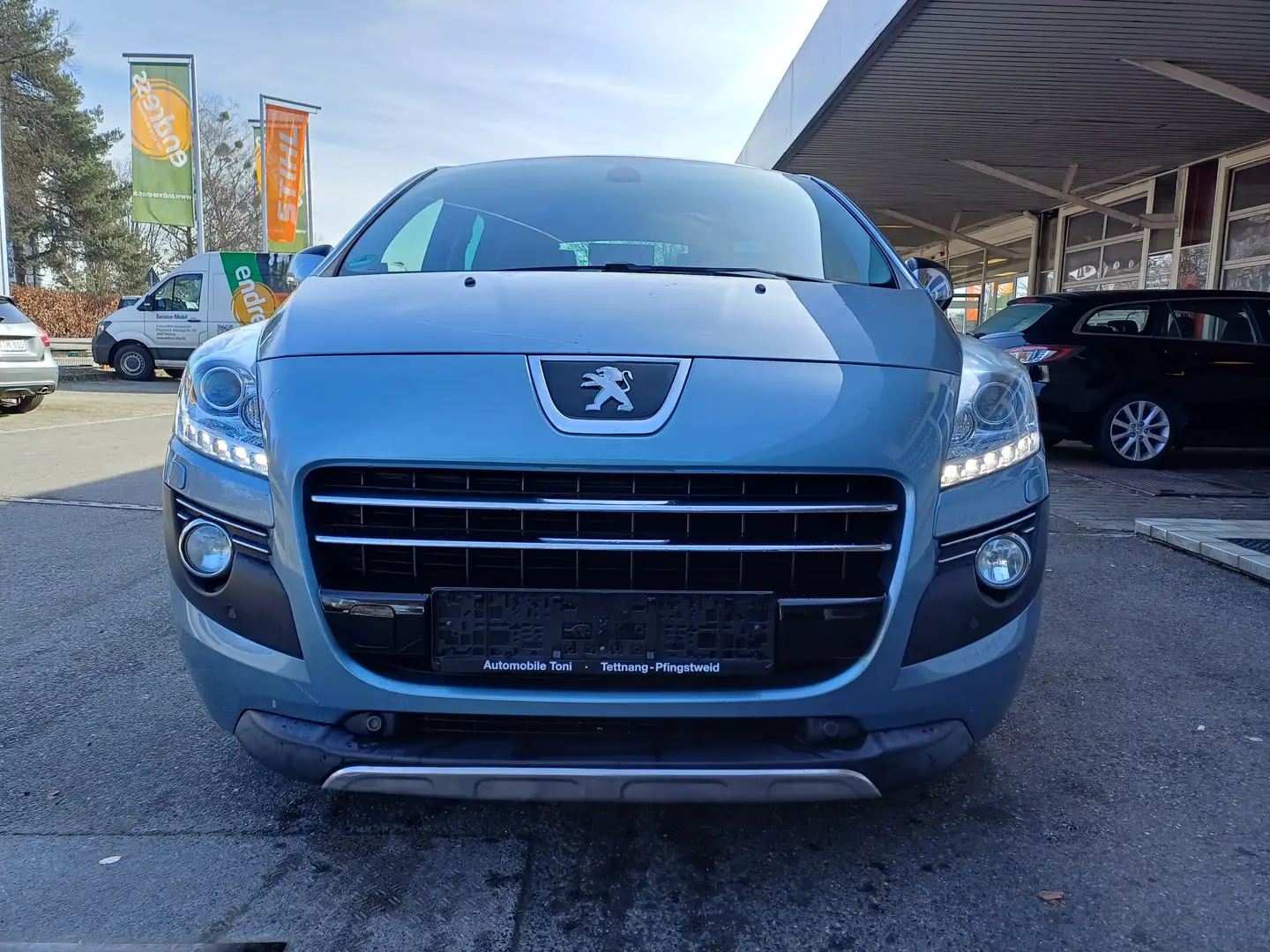 Peugeot 3008 Hybrid4 CO2 optimiert Blau - 2