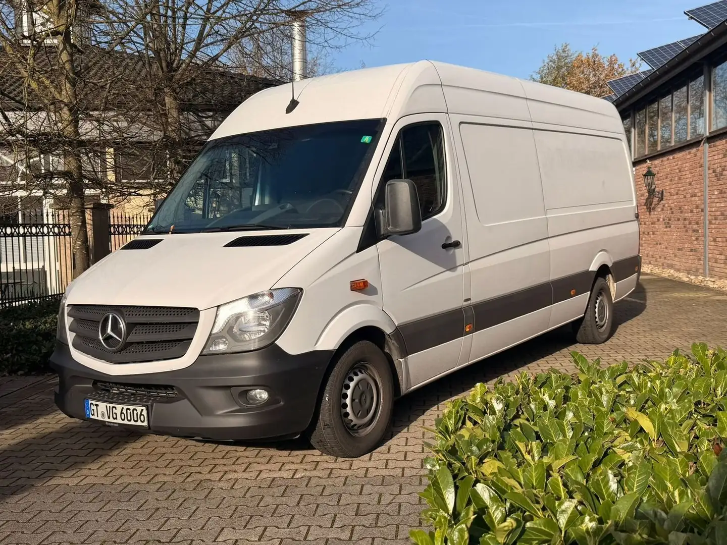 Mercedes-Benz Sprinter 319 CDI lang u hoch Automatik Sitzheizu Blanc - 1
