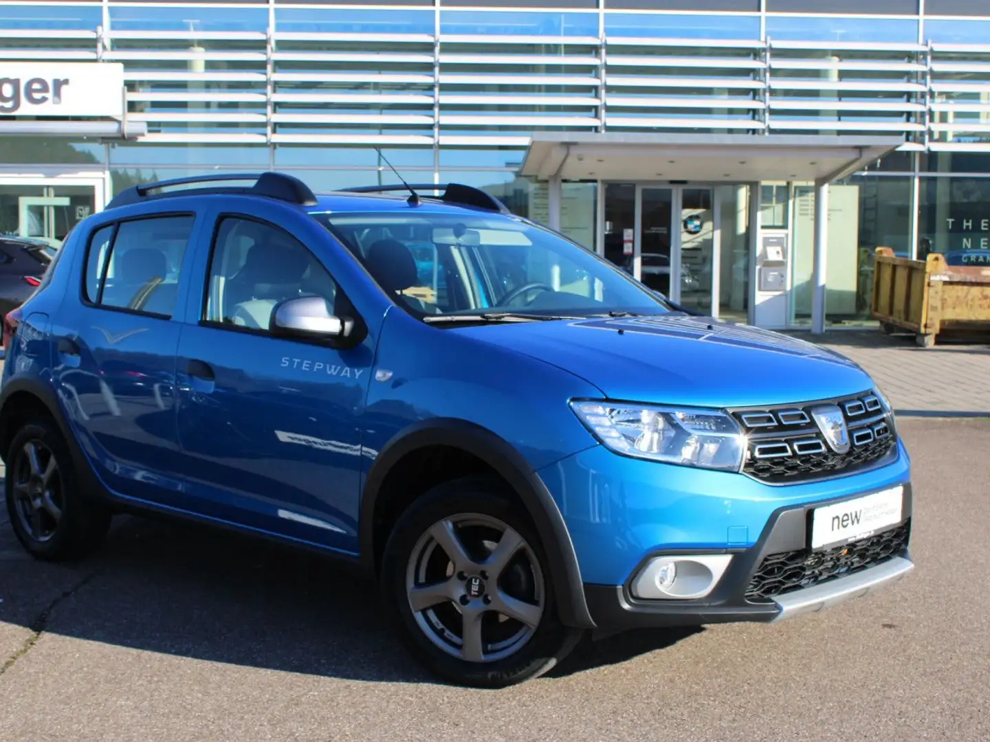 Dacia Sandero Stepway TCe 100 ECO-G Deal Klima Bluetooth Bleu - 2