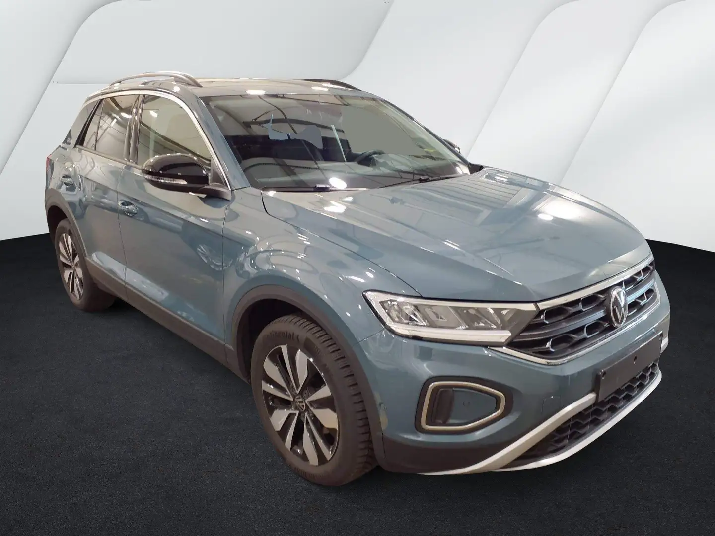 Volkswagen T-Roc 1.0 TSI Goal NAVI LED ACC SHZG LANE BC KLIMA Bleu - 2
