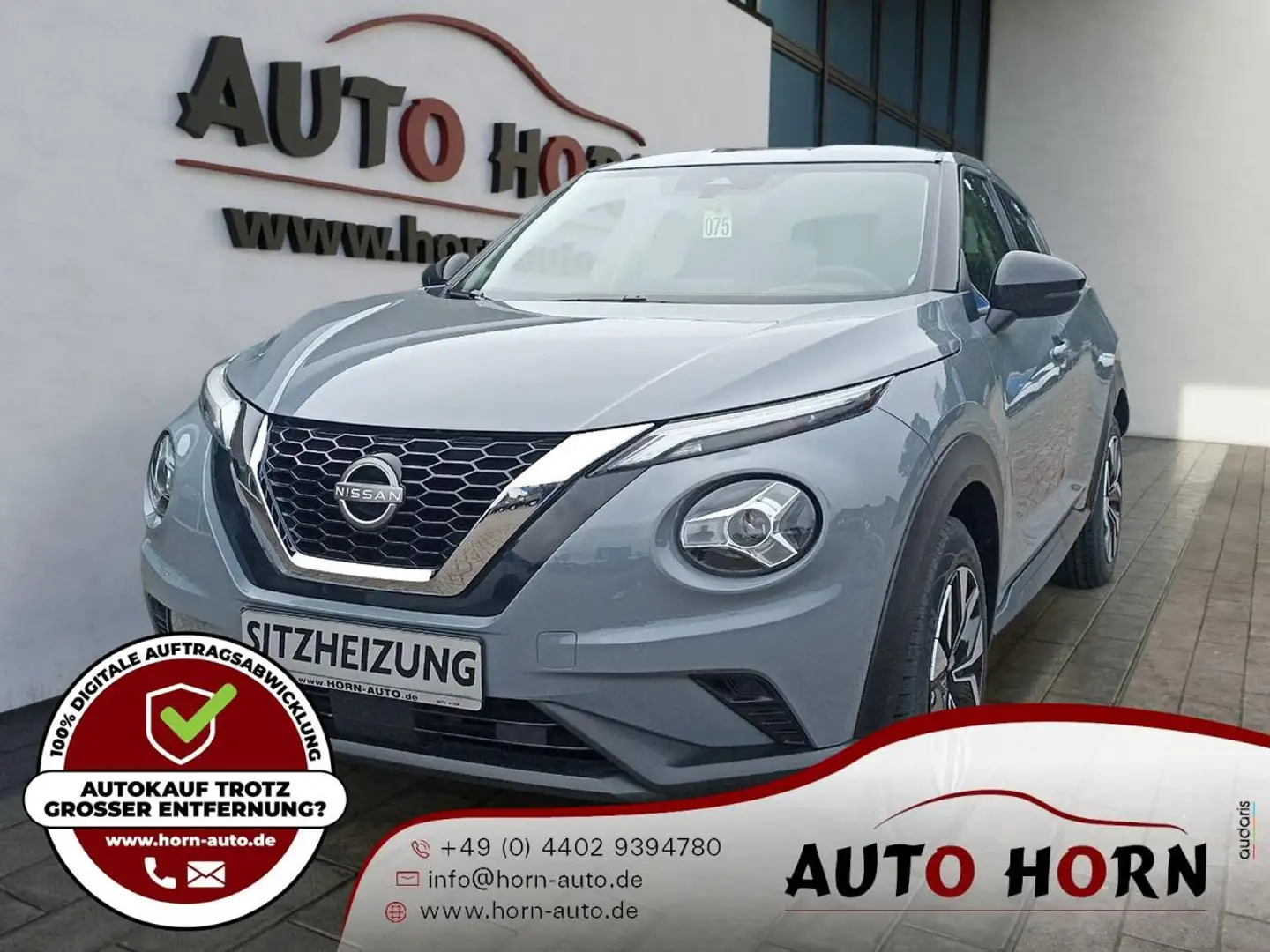 Nissan Juke 1.0 DIG-T Acenta*Komfort*SHZ*Kamera*Klimaauto Grau - 1