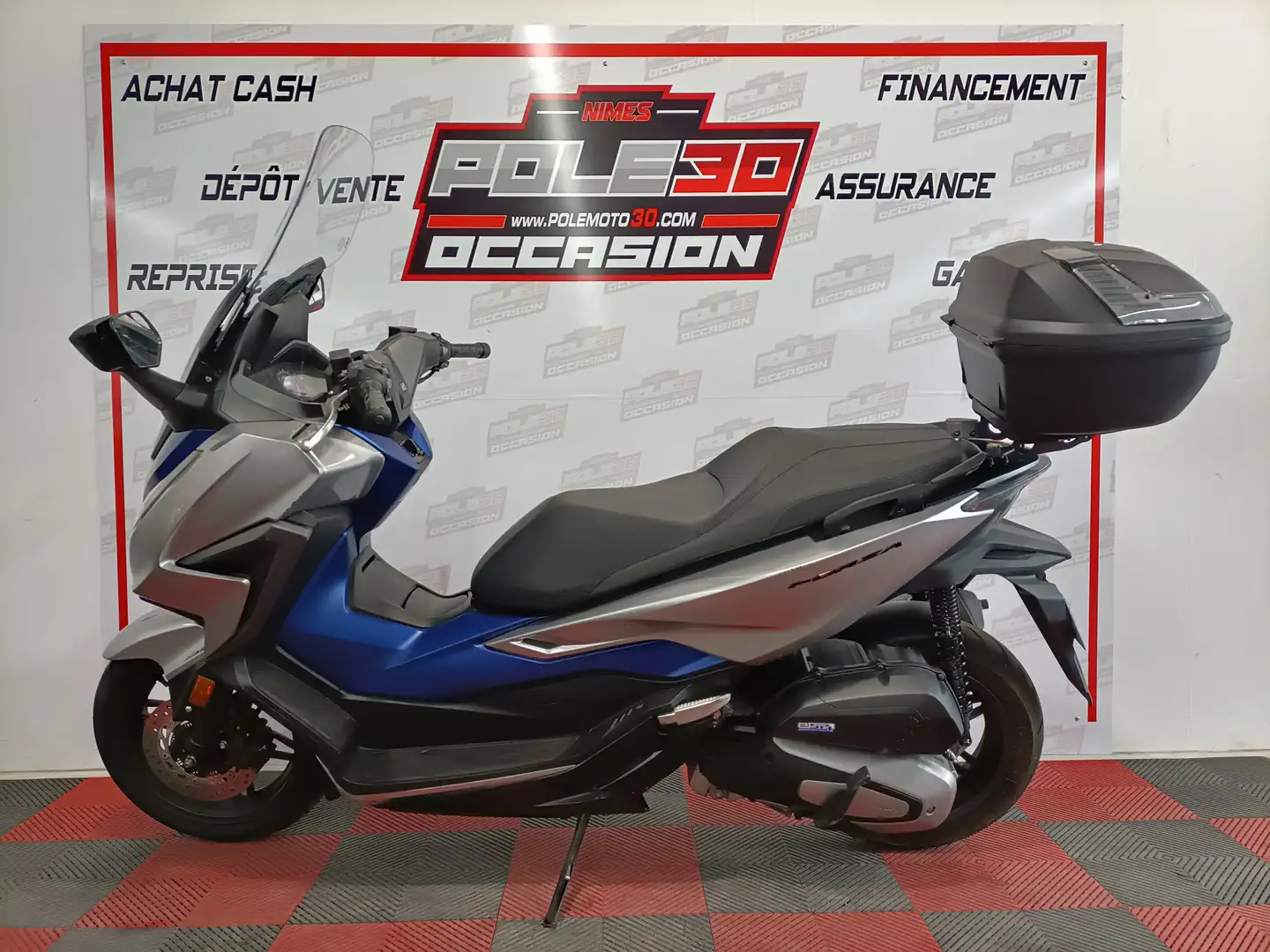 Honda Forza 125 Albastru - 2