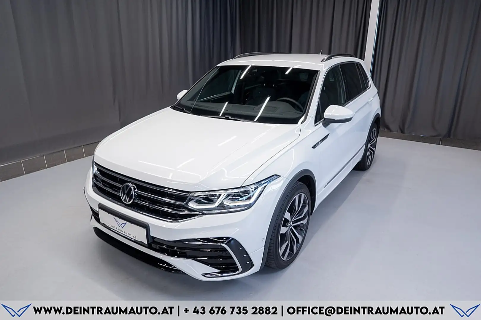 Volkswagen Tiguan 1,5 TSI ACT R-Line DSG*360°KAMERA*HEAD-UP*LED*SHZ* Weiß - 2