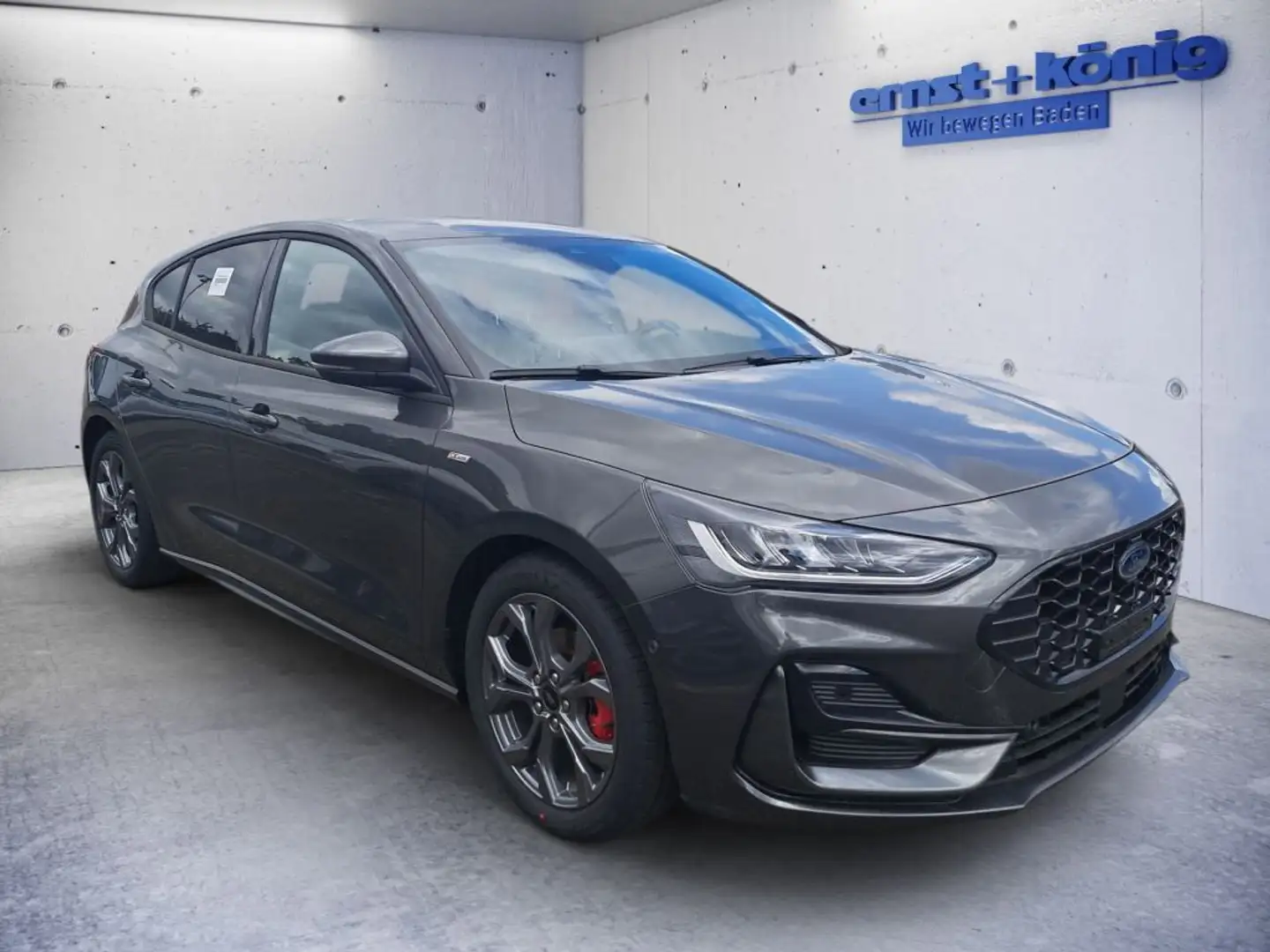 Ford Focus 1.0 EcoBoost Hybrid ST-LINE Grau - 2