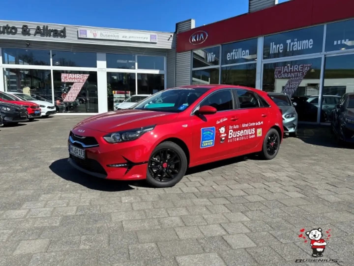 Kia Ceed / cee'd 1.0 T-GDI Vision+Navi+Kamera+Freisprech+Winterräde Rood - 2