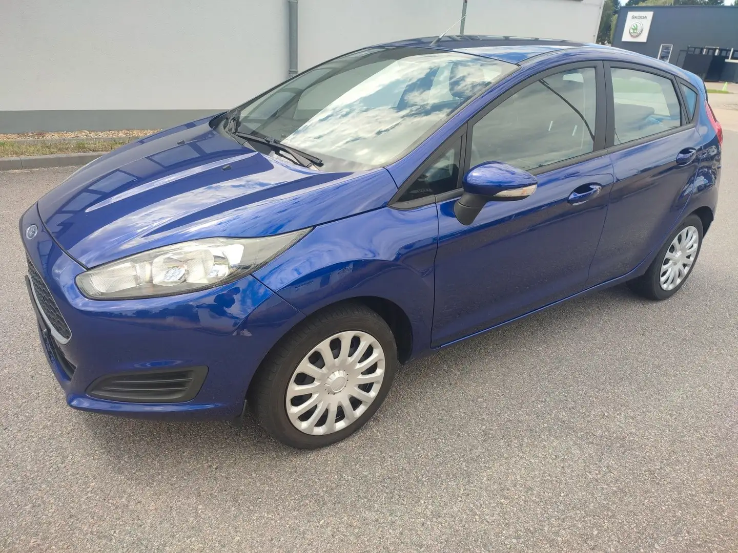 Ford Fiesta Trend 1,0 Klima, TÜV NEUE Blau - 2
