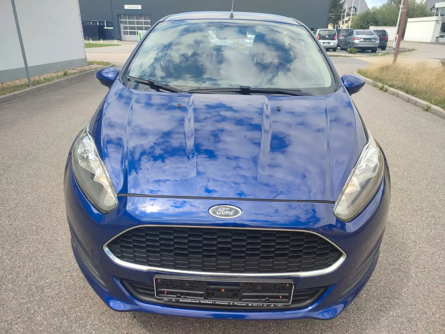 Ford Fiesta Trend 1,0 Klima, TÜV NEUE Blau - 1