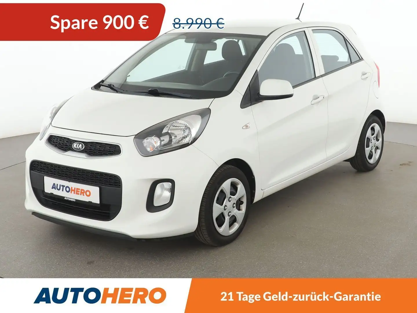 Kia Picanto 1.0 Attract*KLIMA*GARANTIE* Weiß - 1