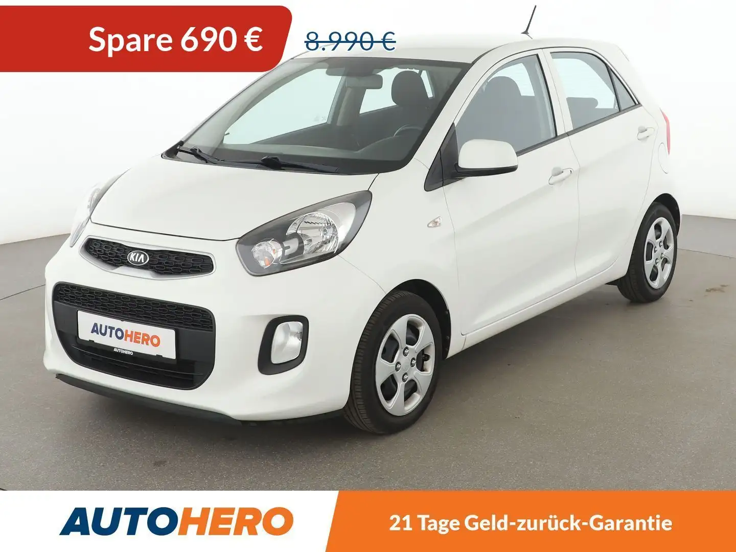 Kia Picanto 1.0 Attract*KLIMA*GARANTIE* Weiß - 1