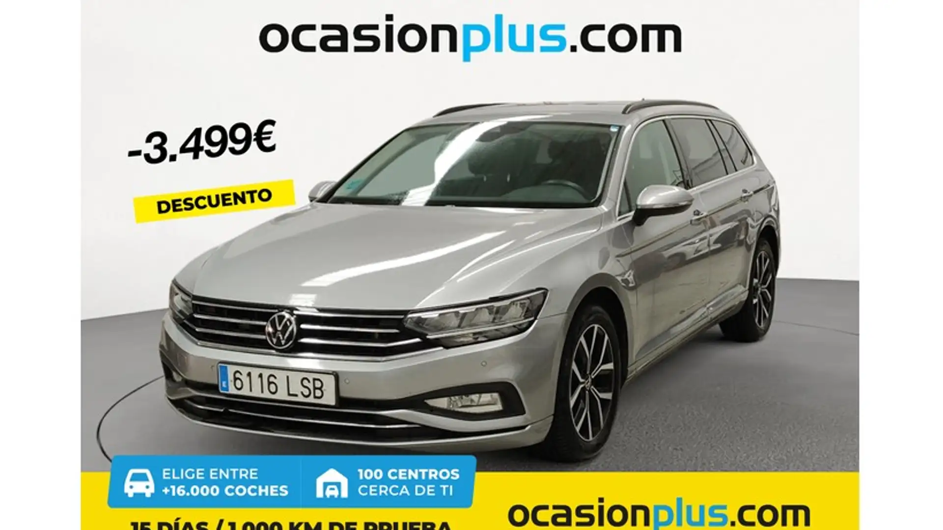 Volkswagen Passat Variant 2.0TDI EVO Executive DGS7 110kW Plateado - 1