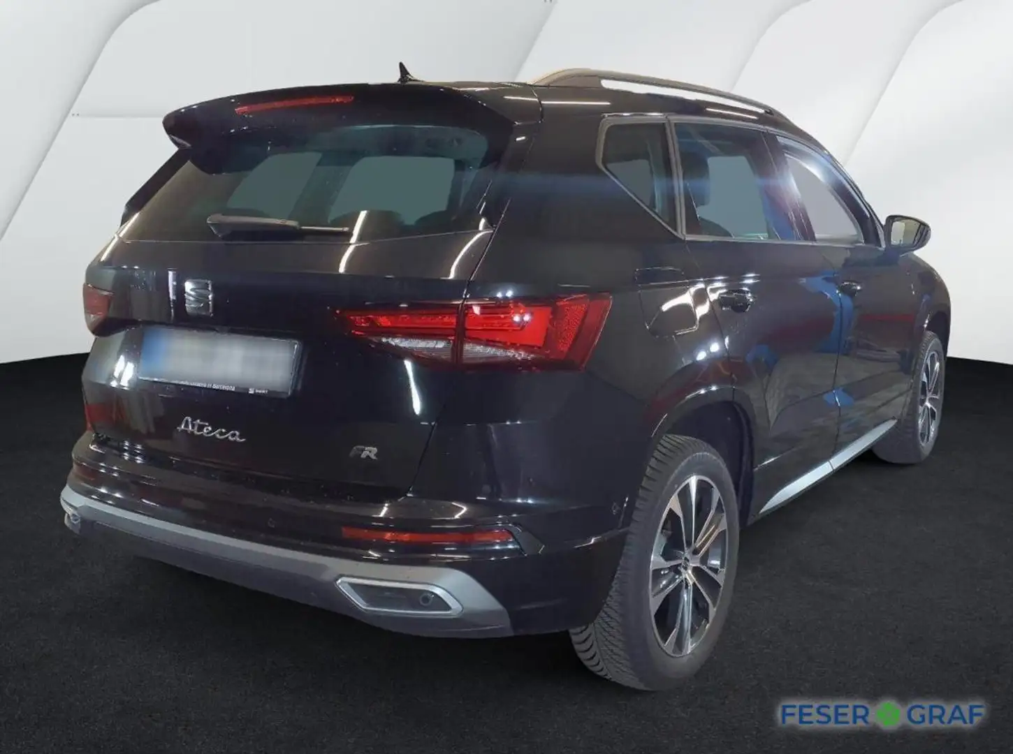 SEAT Ateca 2.0TDI FR LINE LED/360*/FULL LINK/NAVI/SHZ Schwarz - 2