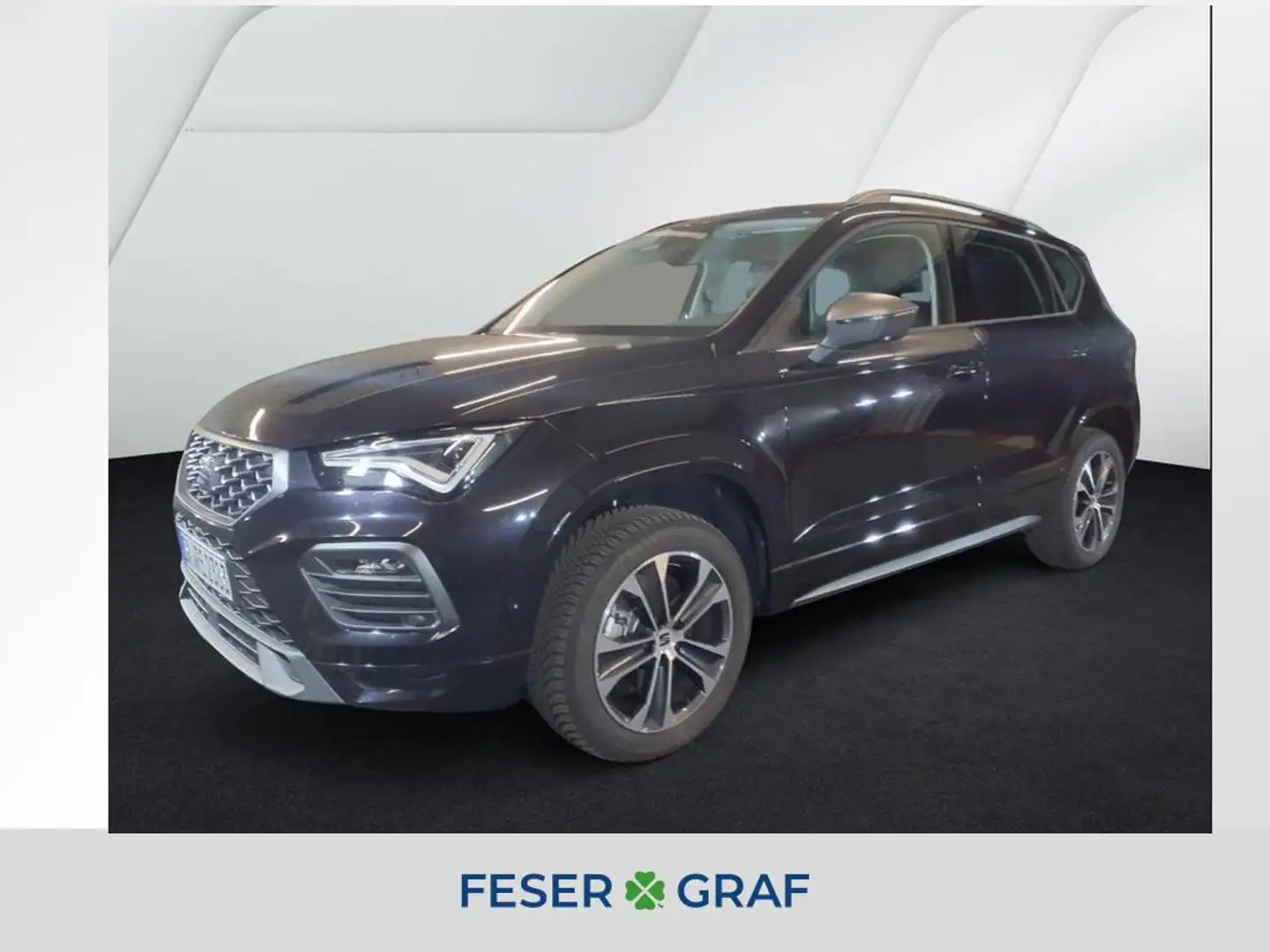 SEAT Ateca 2.0TDI FR LINE LED/360*/FULL LINK/NAVI/SHZ Schwarz - 1