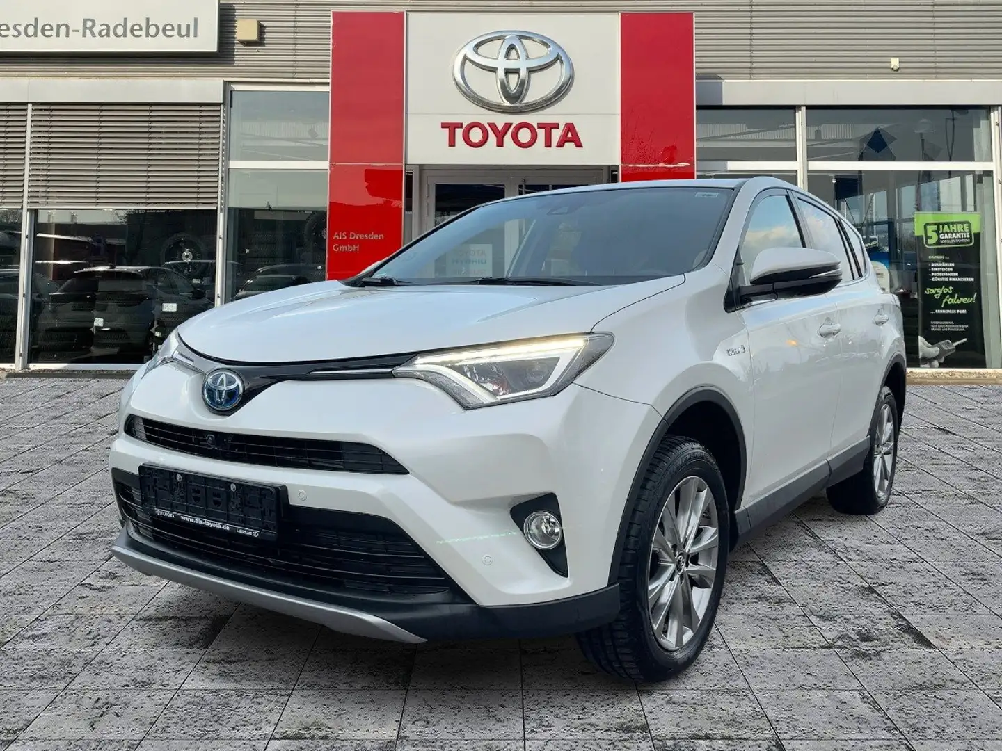Toyota RAV 4 RAV4 2.5 Hybrid Executive AHK*Navi*ACC*KAM*DAB Weiß - 1