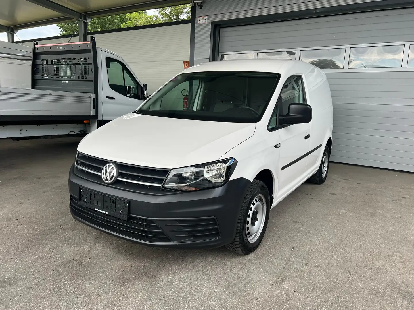 Volkswagen Caddy Kasten 2,0 TDI KLIMA/PARKTR./ERHÖHTE NUTZLAST Weiß - 2