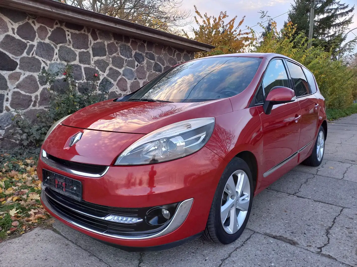 Renault Scenic III Grand Dynamique- 7 Sitze Rot - 1