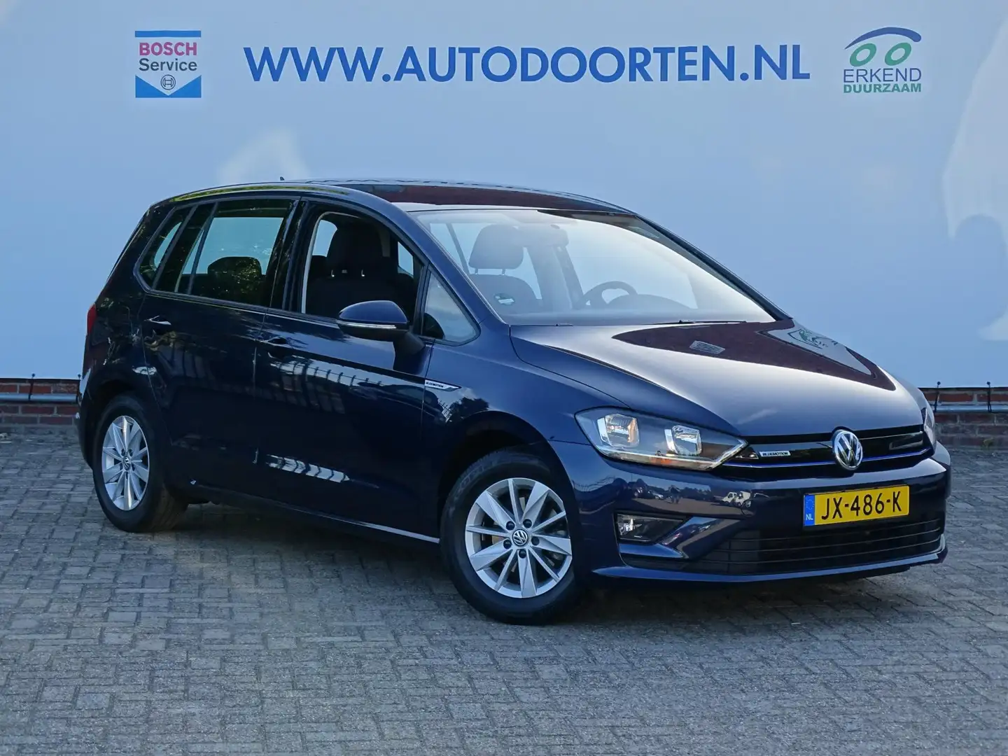 Volkswagen Golf Sportsvan 1.0 TSI Trendline|TREKHAAK|CARPLAY|NAV| Bleu - 1