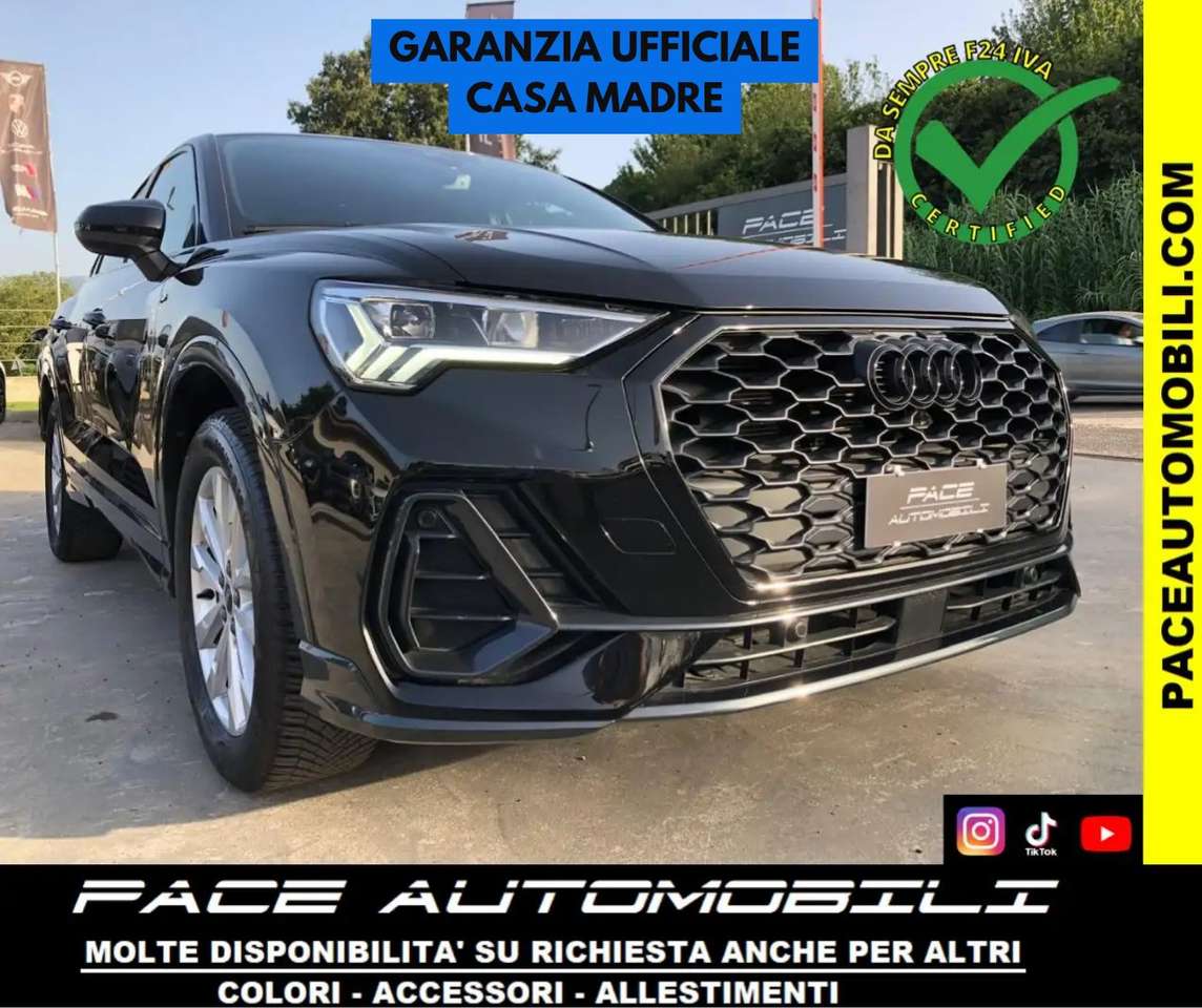 Audi Q3 TFSI SLINE S LINE S-LINE SPORTBACK SPB LED BLACK