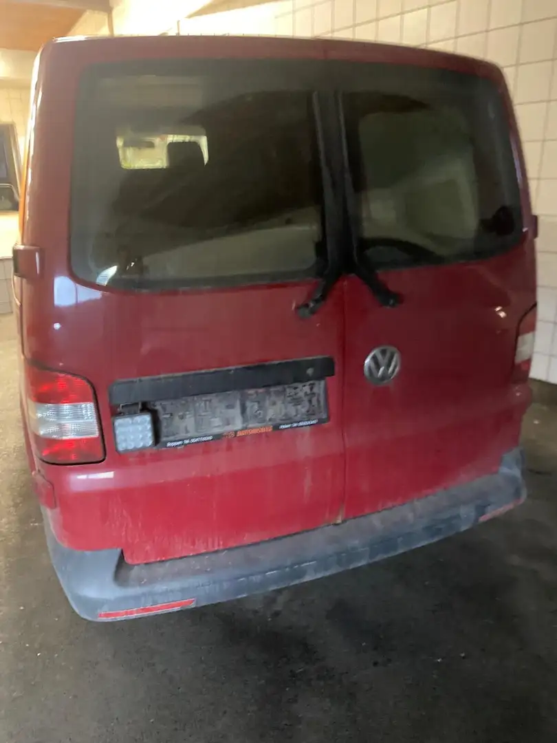 Volkswagen T5 Transporter kurz Roşu - 2