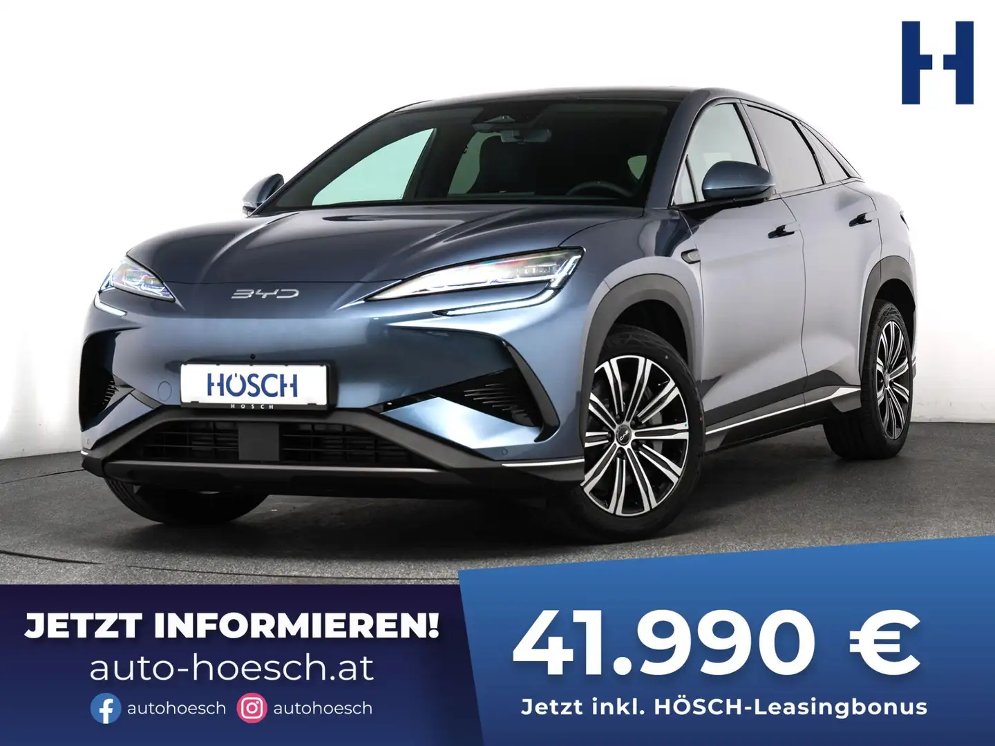 BYD Sealion 7 COMFORT 82,5 kWh PANO LEDER 360° ASSISTENZ+++ Blau - 1