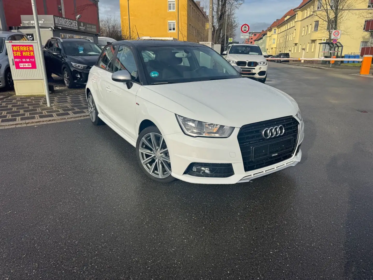 Audi A1 Sportback basis Weiß - 1