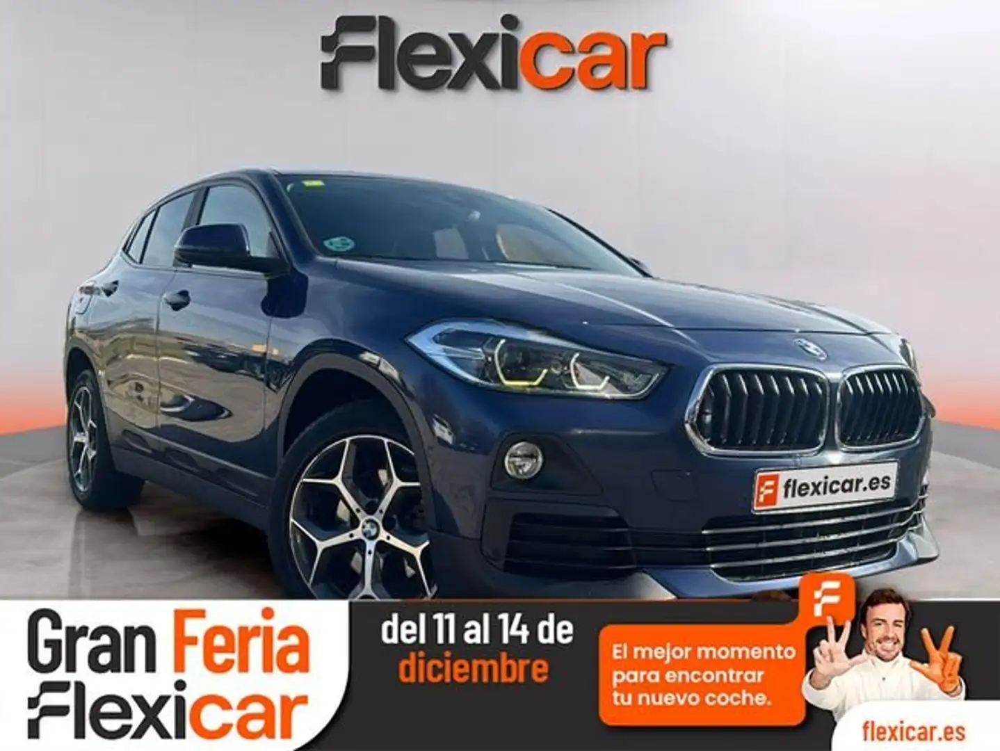 BMW X2 sDrive 18d Bleu - 1