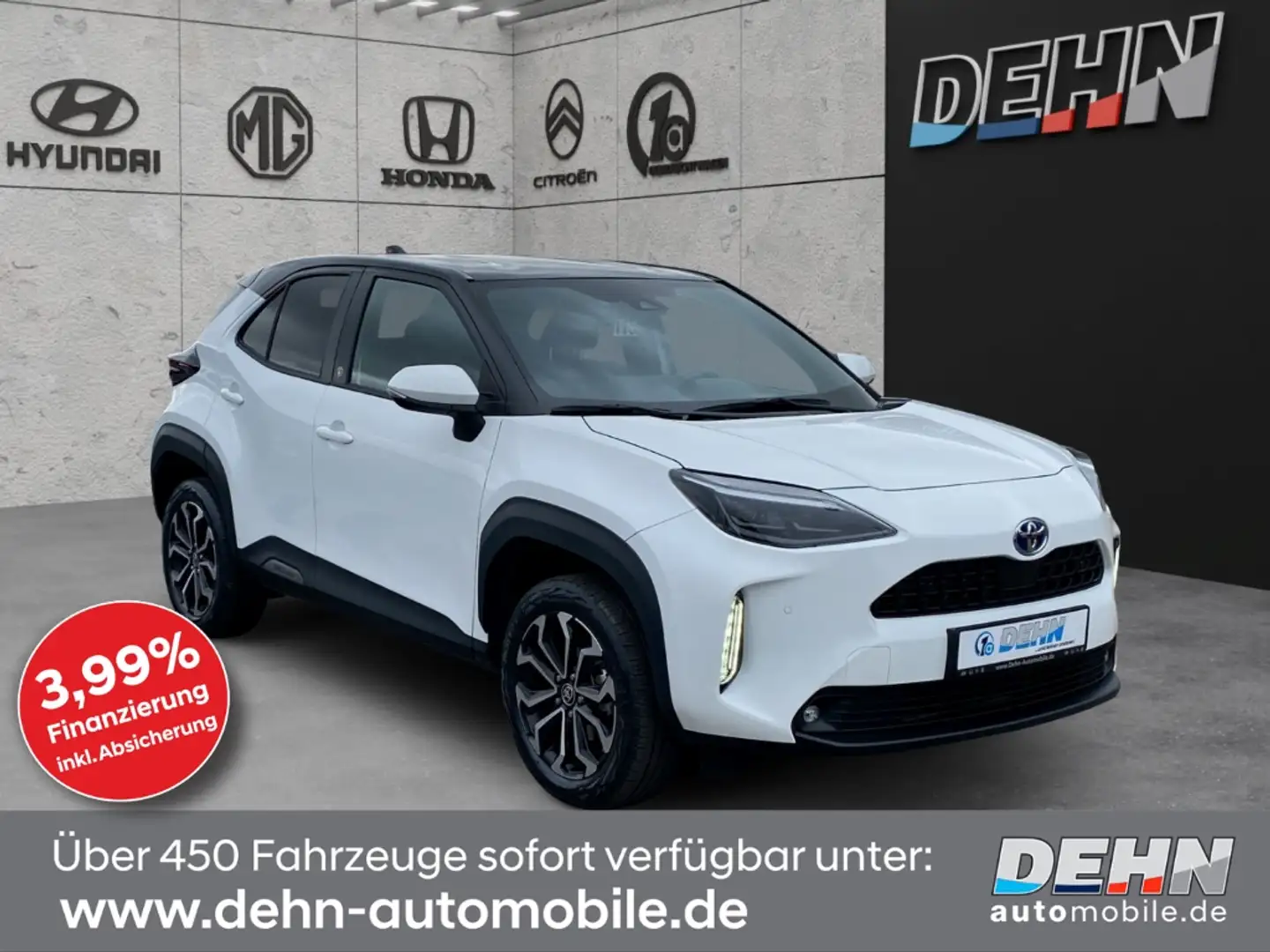 Toyota Yaris Cross 1.5 VVT-iE Hybrid Team D Matrix LRHZ 3 Weiß - 1
