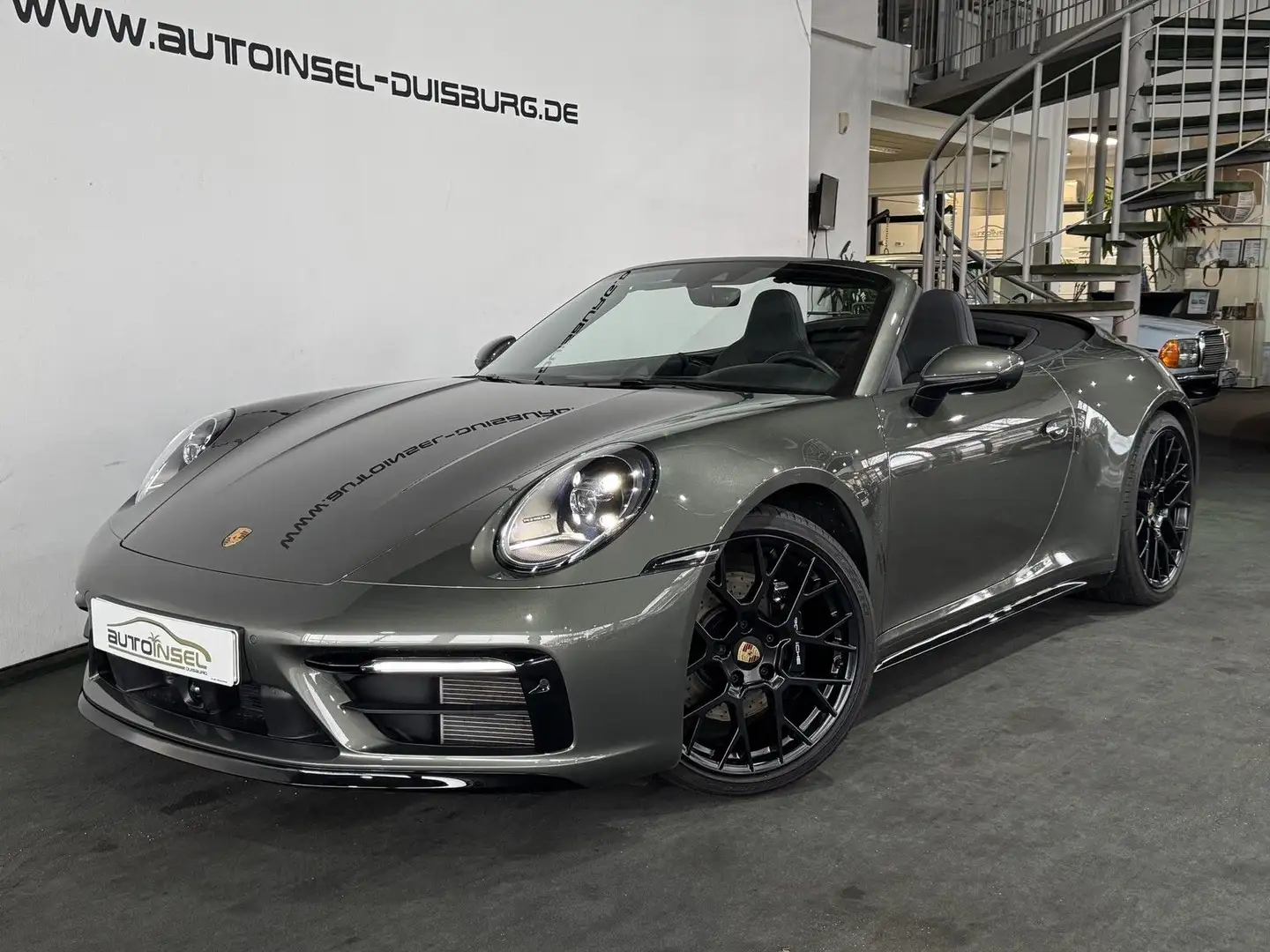Porsche 911 Carrera 4 S Cabriolet GT Sport Chrono BOSE Yeşil - 1