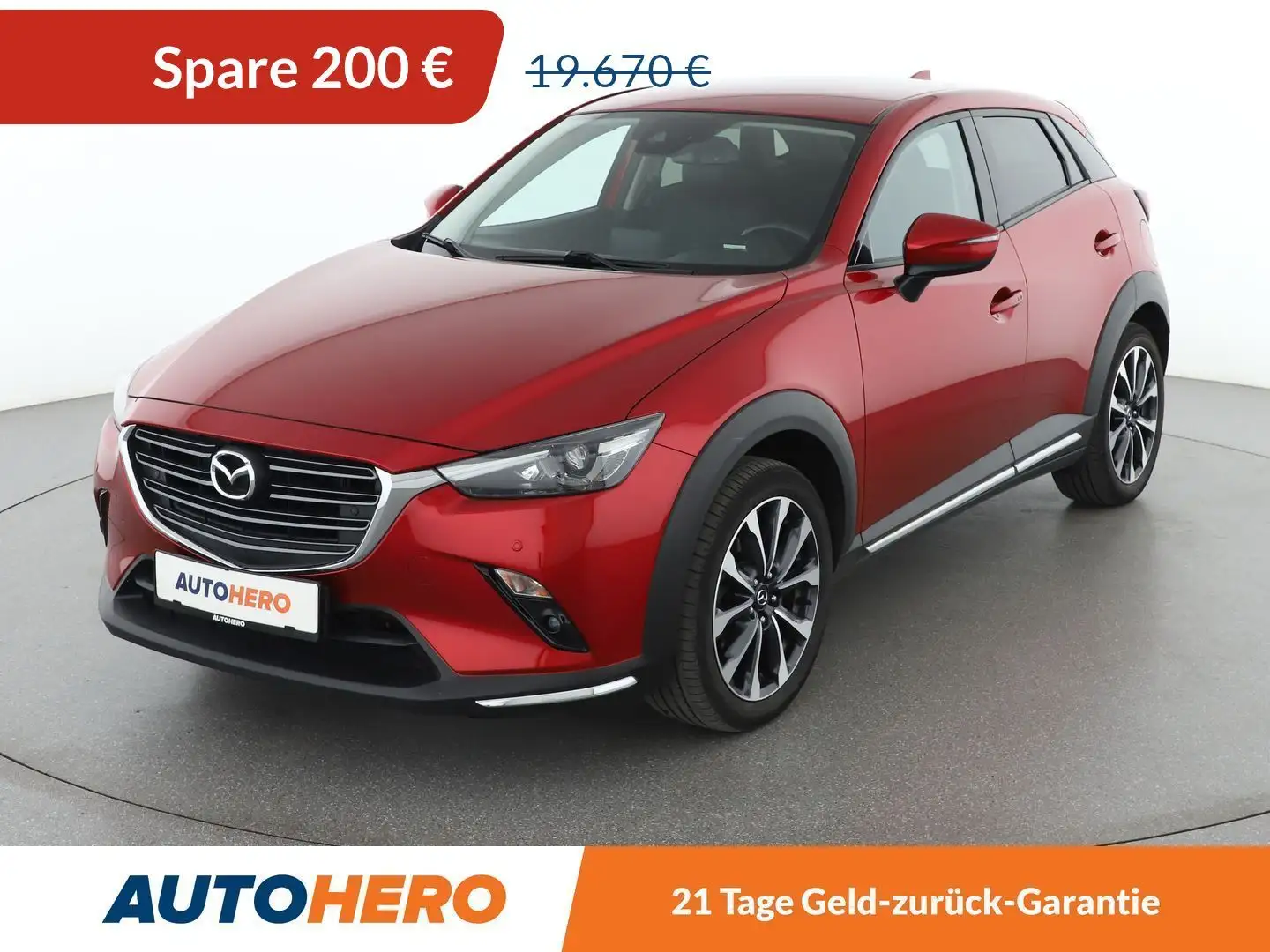 Mazda CX-3 2.0 Sports-Line AWD Aut.*NAVI*CAM*LED*SHZ*TEMPO* Rot - 1