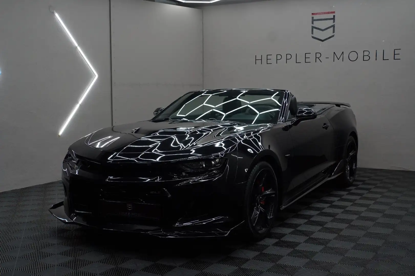 Chevrolet Camaro Cabrio6.2 V8 LT1,Leder,SHZ Schwarz - 2