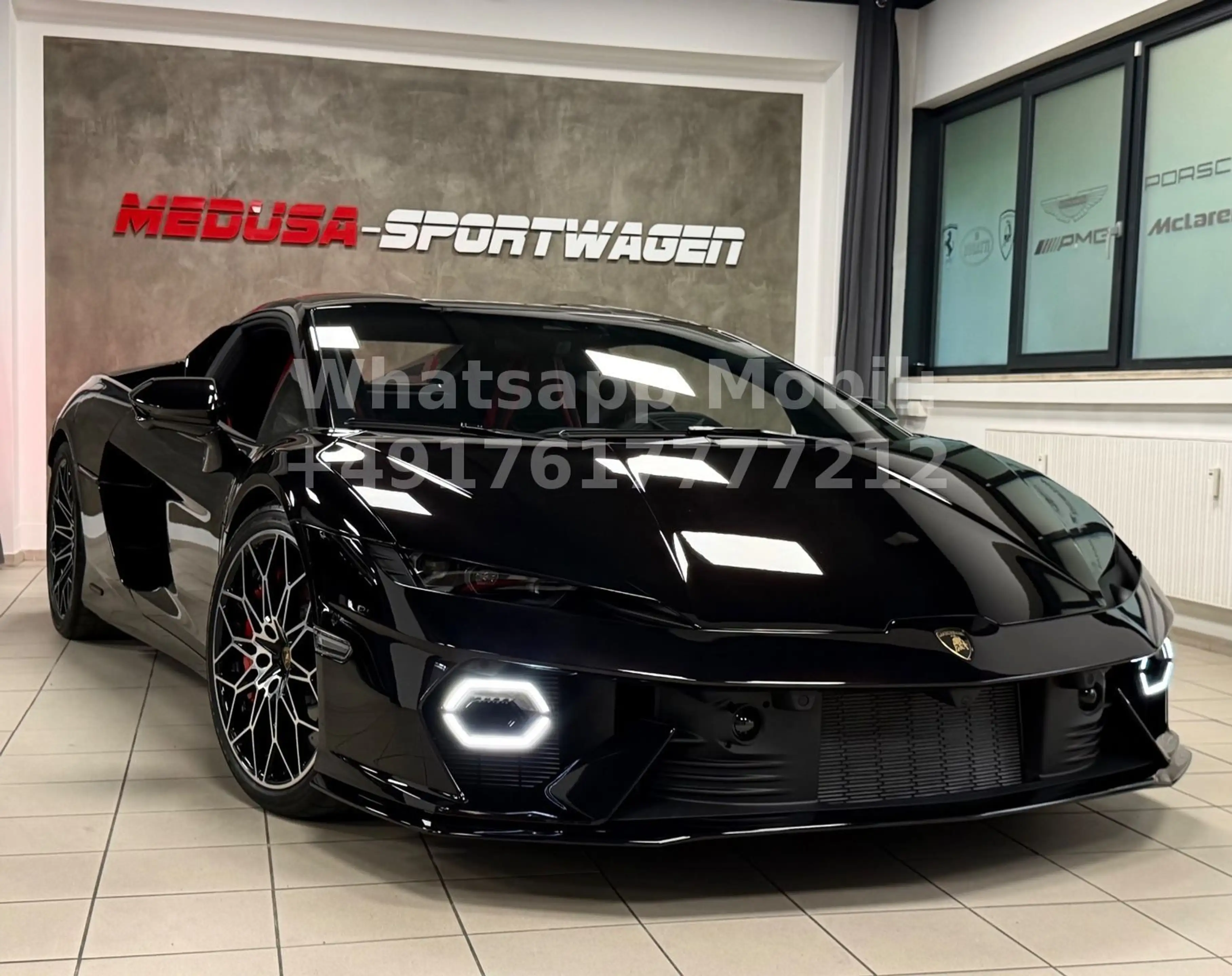 Lamborghini Temerario TEMERARIO NERO SONUS P-DISPLAY LIFT PR26 READY!